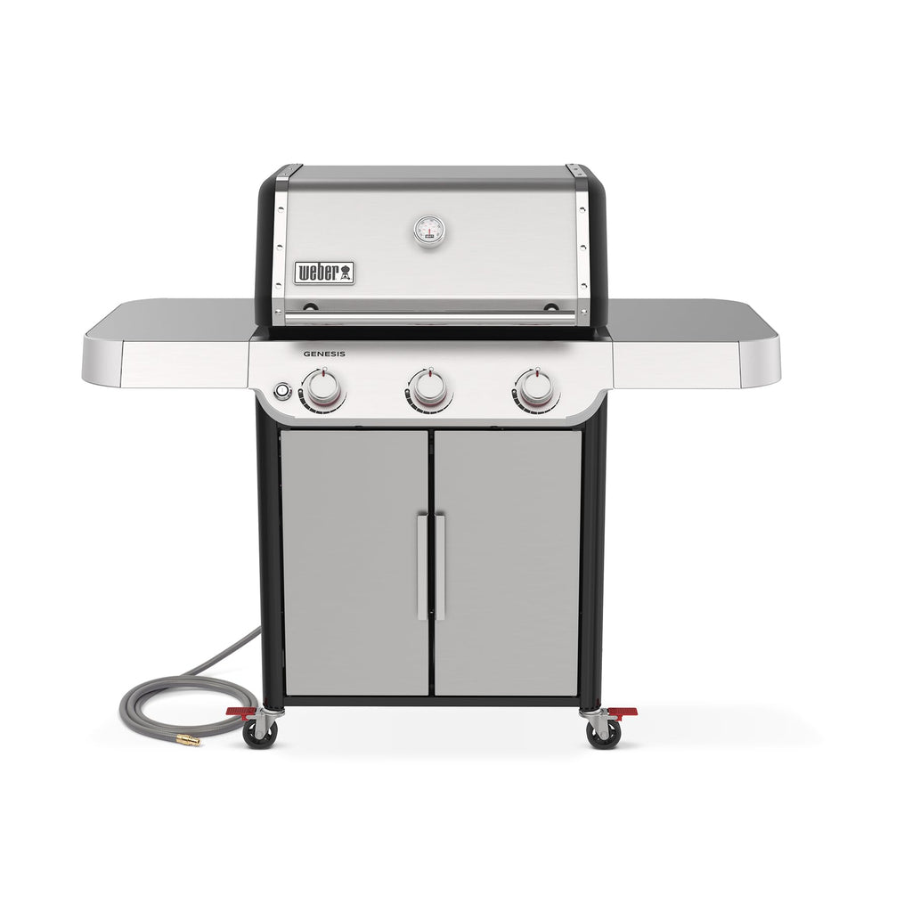 Weber Genesis S-315 Grill, Natural Gas Grill, Stainless Steel BBQ Grill