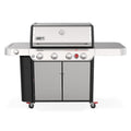 Weber Genesis S-435 Gas Grill, Propane Grill, Stainless Steel BBQ Grill