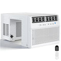 U-Shaped Window Air Conditioner, 10,000 BTU Window AC Unit Cools Up to 450 Sq. Ft for Bedroom/Living Room