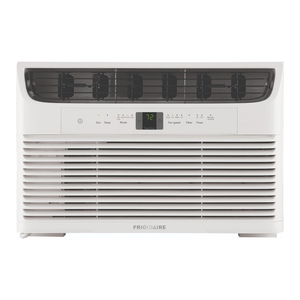8,000 BTU Window Air Conditioner with Remote Control, Cools Up to 350 Sq. Ft., Quiet Operation, Eco Mode